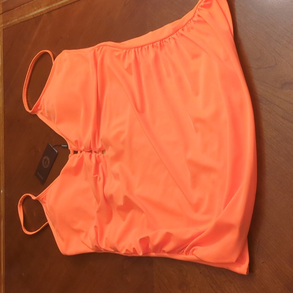 NWOT Relleciga colored NO underwire tankini top Size XL - Picture 4 of 8